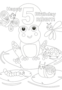 FROGS-Kids-Coloring-poster