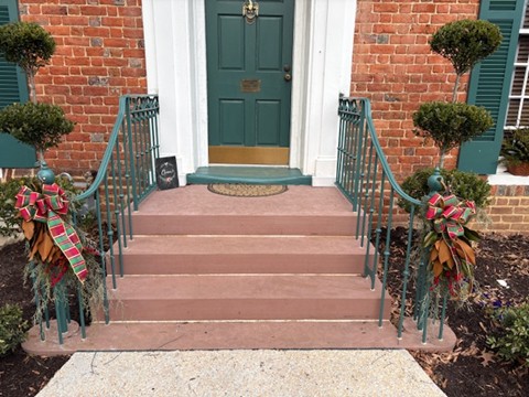 Historic House Steps Completed