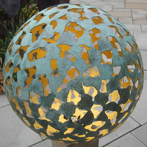 sculpture in the garden