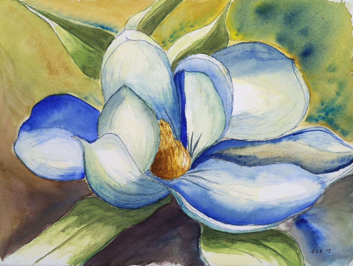 2026-JUN-Magnolia-Blossom-at-Dusk-Schoeppel-Cynthia